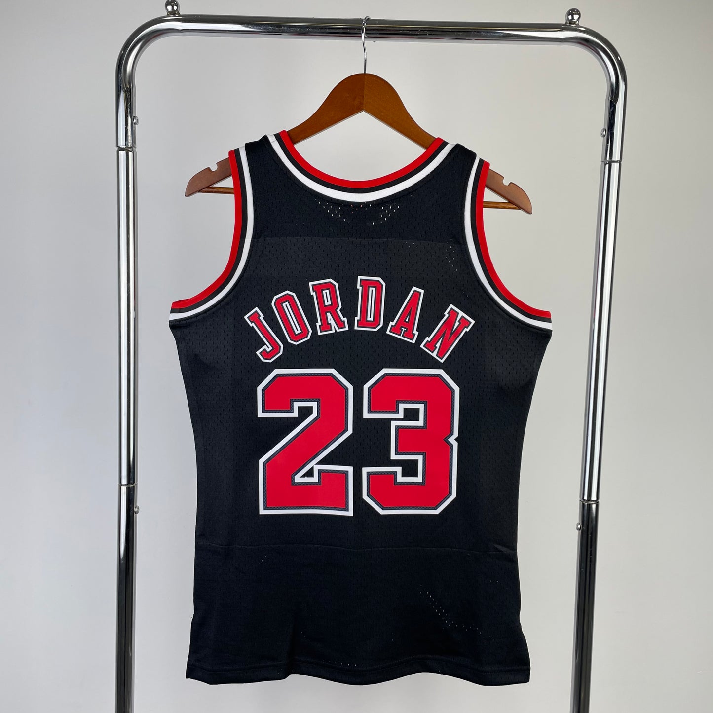 Chicago Bulls 1997-98 #23 Micheal Jordan Alternate Mitchell & Ness Swingman Jersey