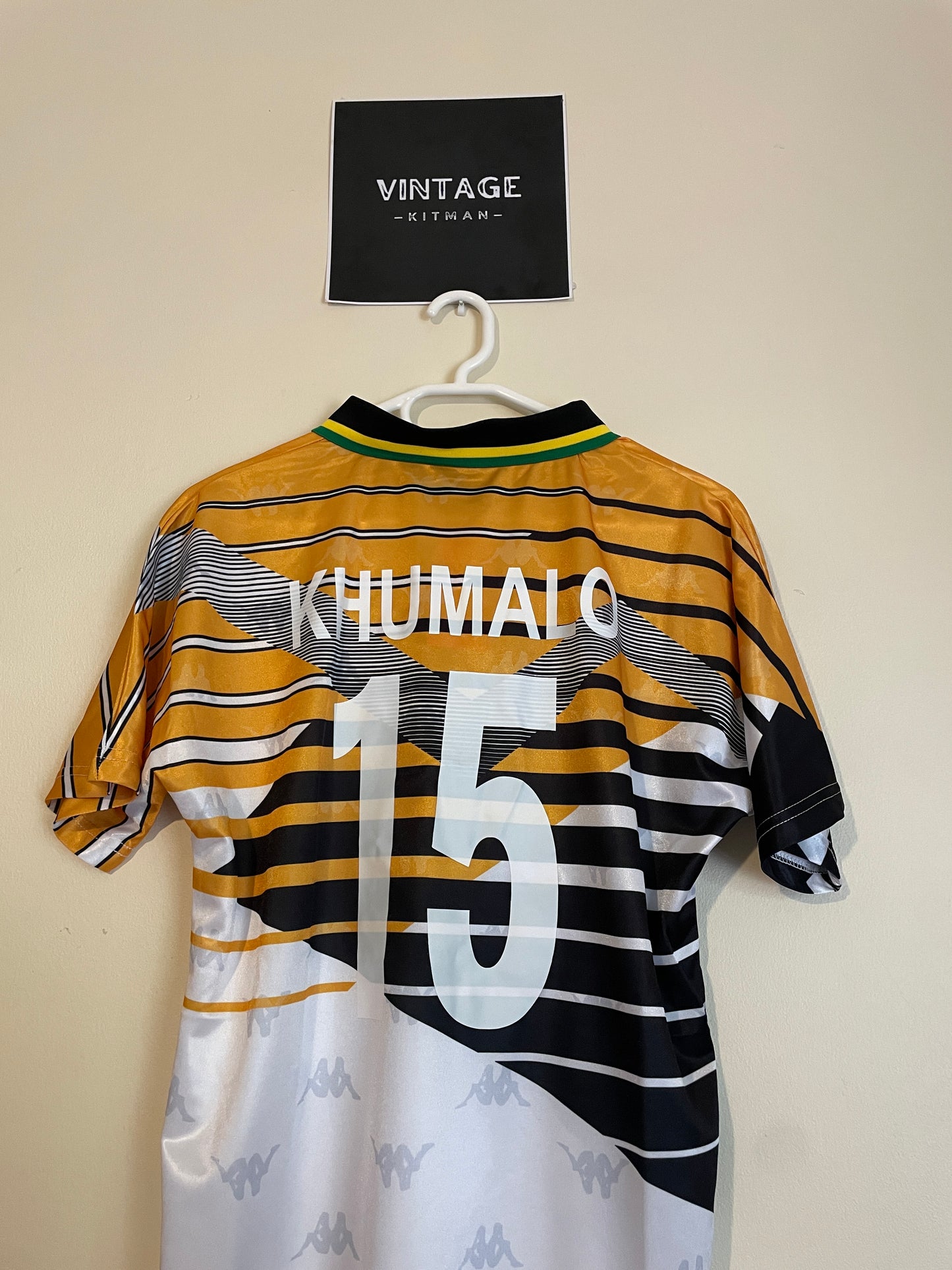 Bafana Afcon Jersey #15 KHUMALO (Small)
