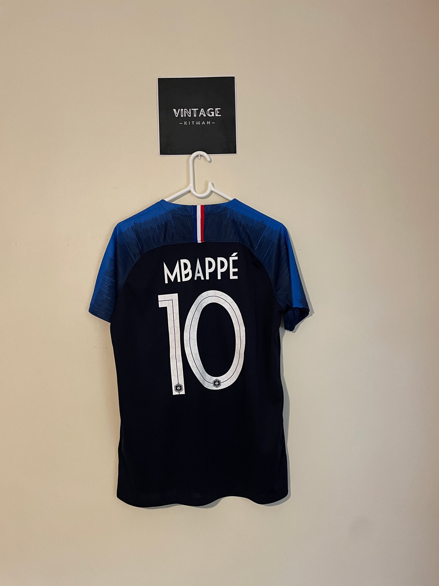France 2018 Home Jersey #10 MBAPPE (M)