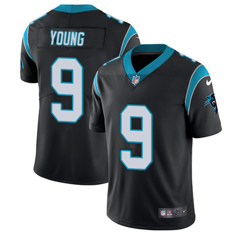Carolina Panthers 2023 Home Black NFL Jersey