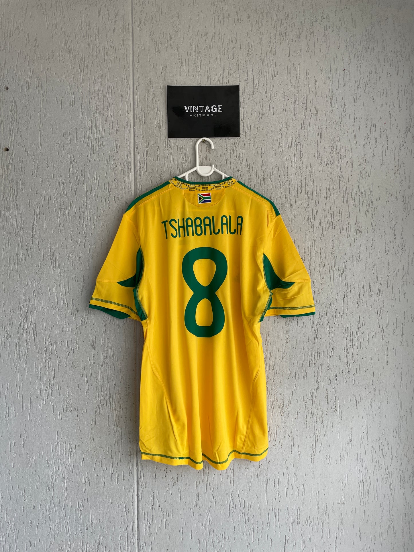 2010 Bafana Bafana Home #8 TSHABALALA (L, XL & XXL)
