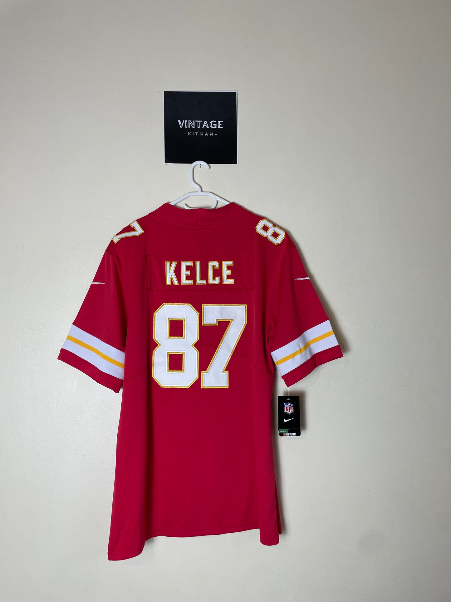 Kansas City Chiefs Home NFL Jersey #87 Travis KELCE (M)
