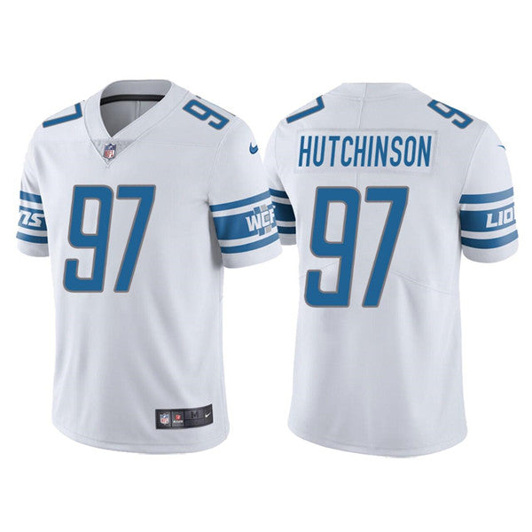 Detroit Lions 2023 Away White NFL Jersey