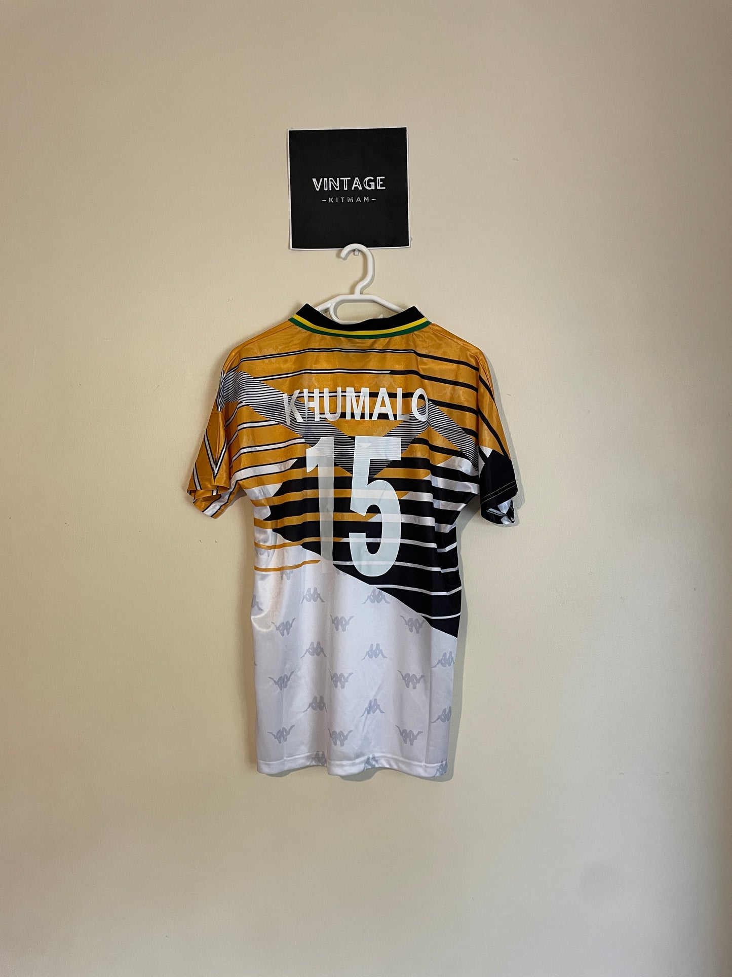 Bafana Afcon Jersey #15 KHUMALO (Small)