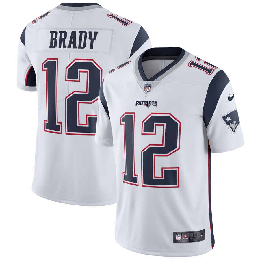 New England Patriots 2019 Away White NFL Jersey