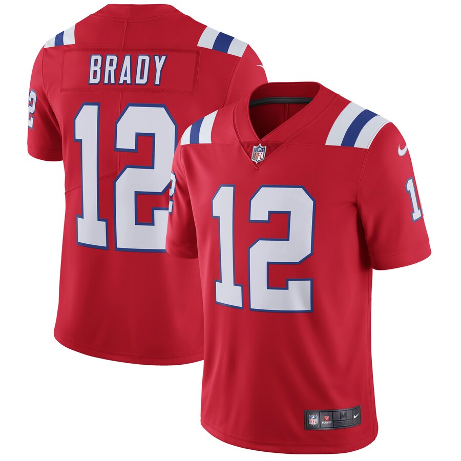 New England Patriots 2023 Alternate Red NFL Jersey