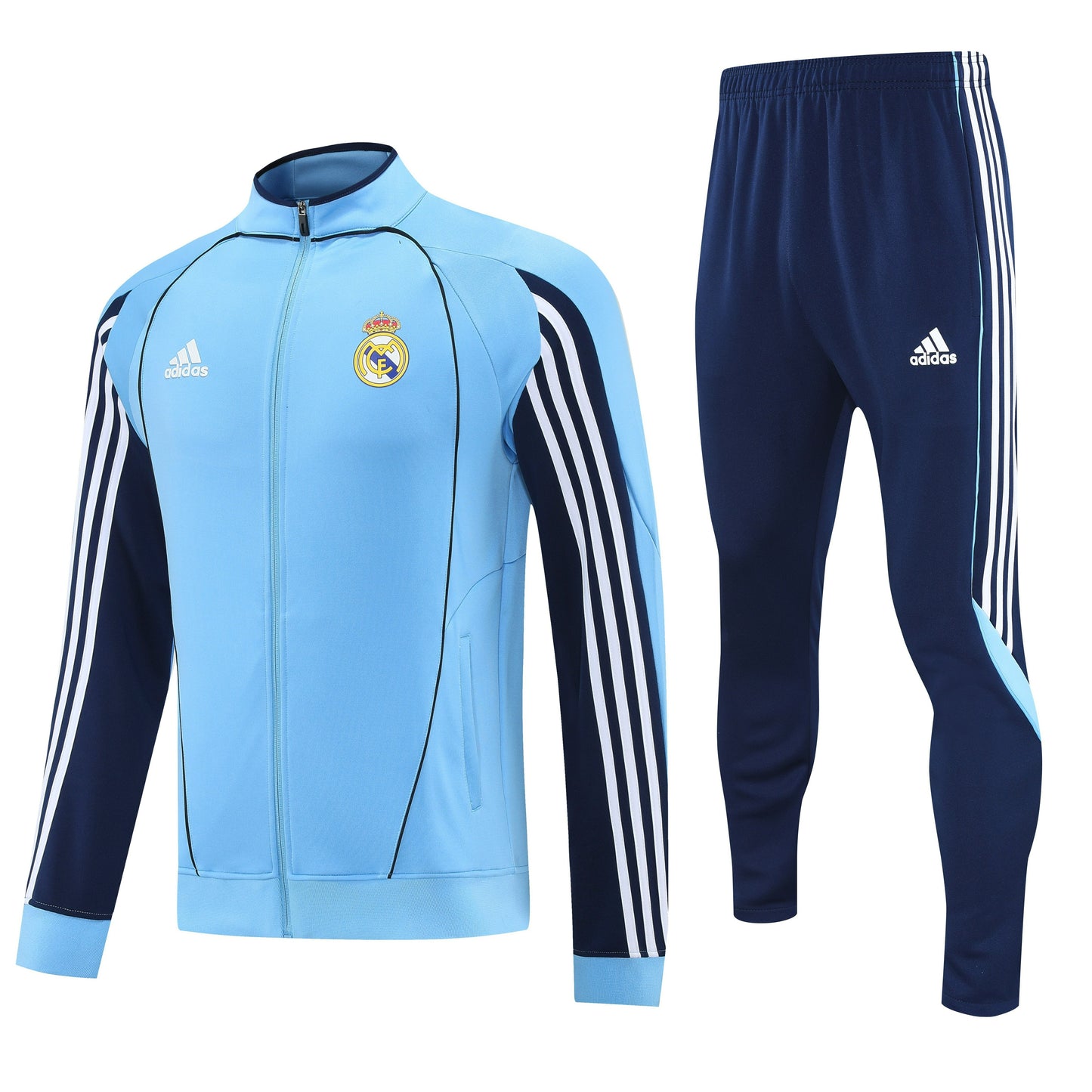 Real Madrid 2006 Retro Full-Zip Tracksuit Set