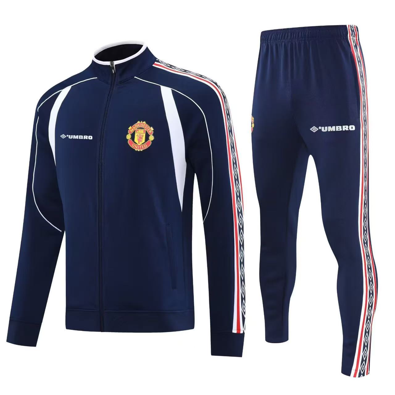 Manchester United 1999 Retro Full-Zip Tracksuit Set