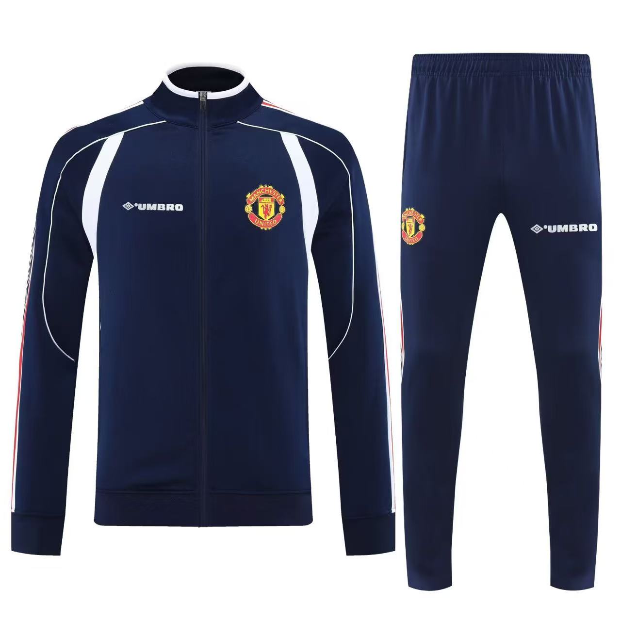 Manchester United 1999 Retro Full-Zip Tracksuit Set