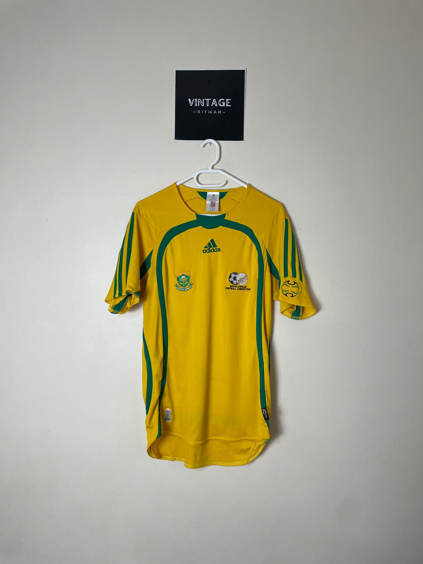 2006 Bafana Bafana Home Retro Jersey *Original* Large & Small 10/10