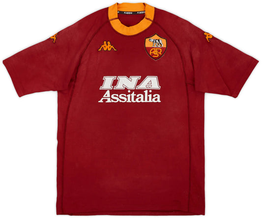 AS Roma 2000/01 Home Jersey