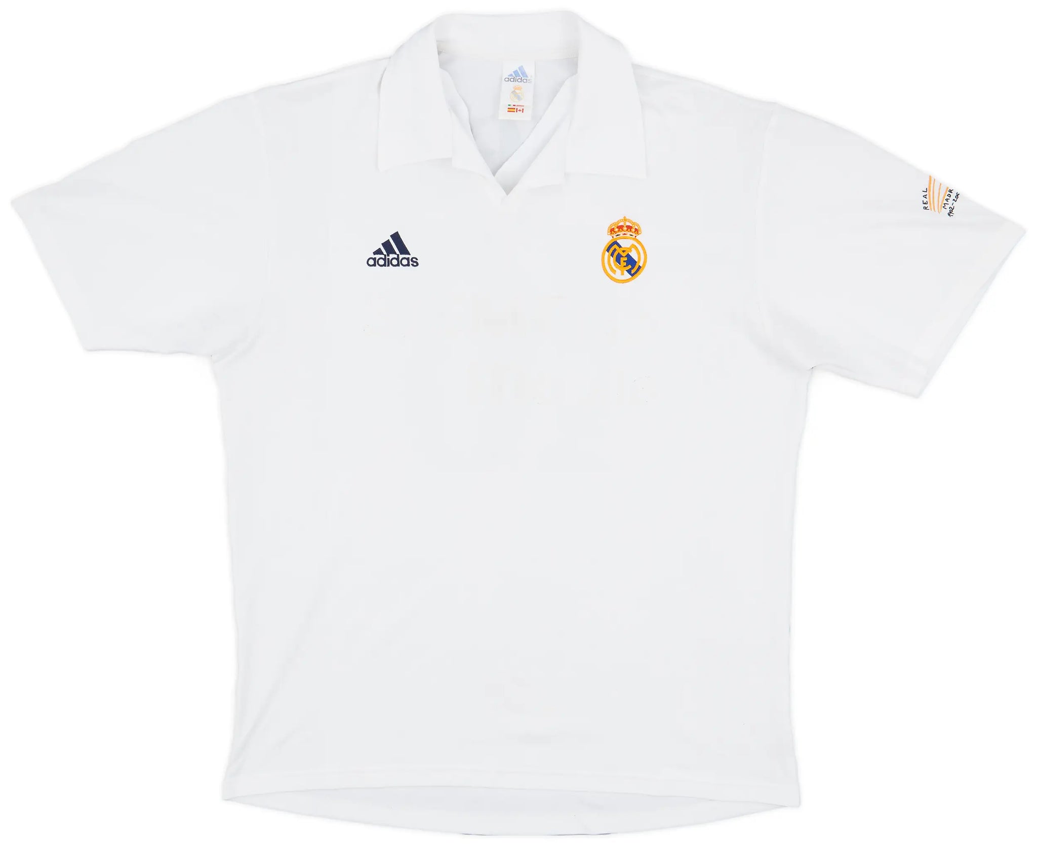 Real Madrid 2001/02 Home Centenary Jersey