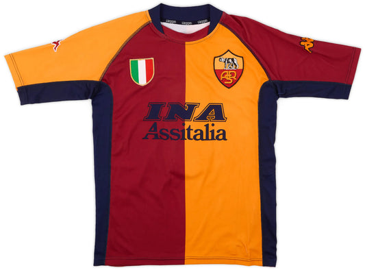 AS Roma 2001/02 Home Jersey