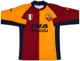 AS Roma 2001/02 Home Long Sleeve Jersey