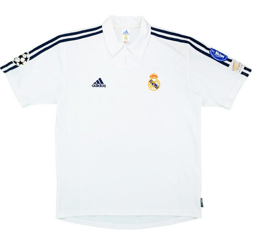 Real Madrid 2001/02 UCL Home Jersey