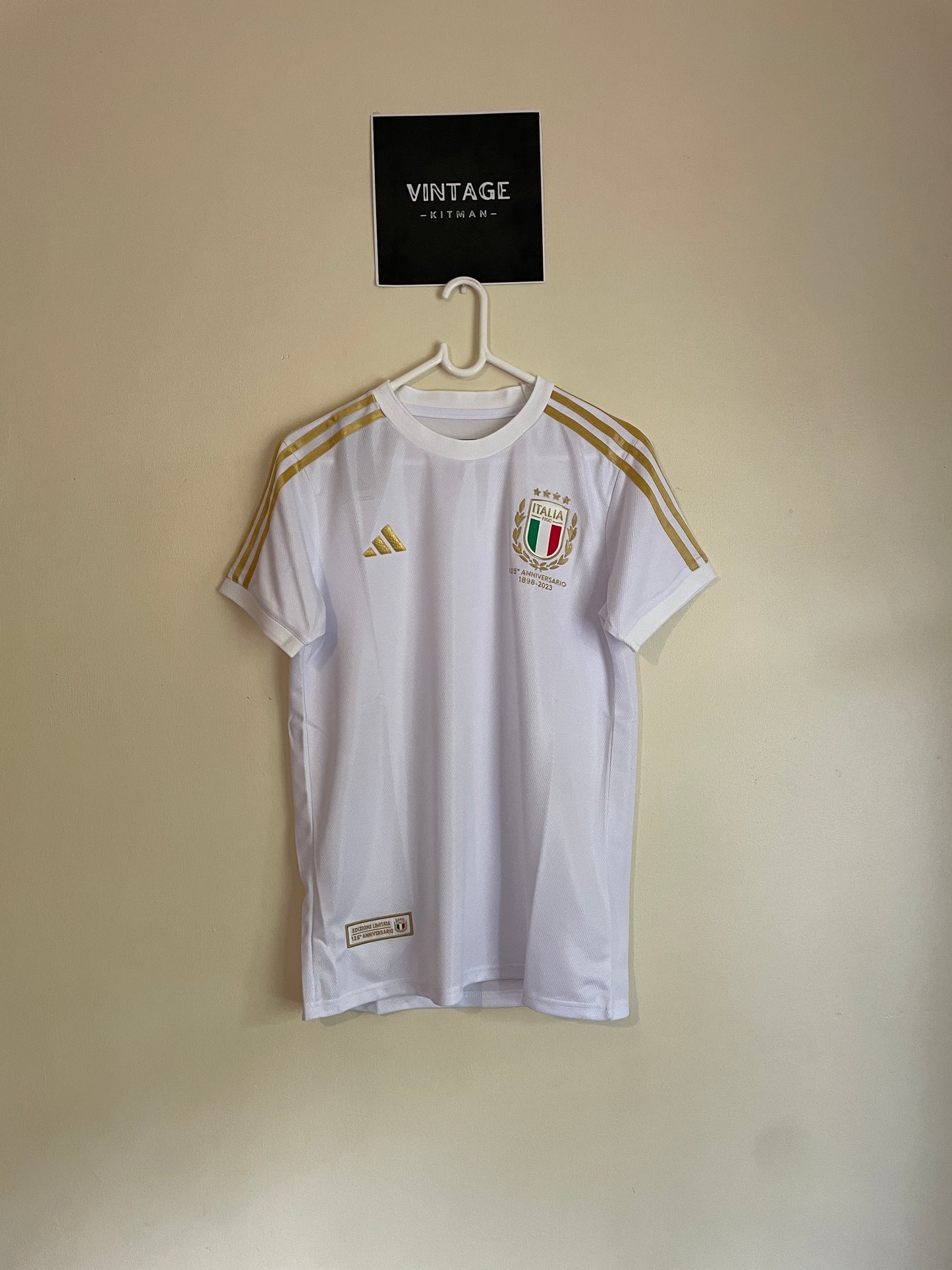 Italy 125th Anniversary Player Version Jersey (M)