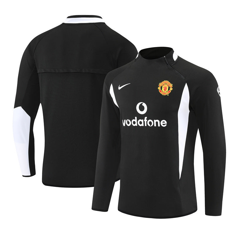 Manchester United 2002/03 Black Retro Sweater