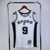 San Antonio Spurs 2002-03 Tony Parker Mitchell & Ness White Hardwood Classic Swingman Jersey