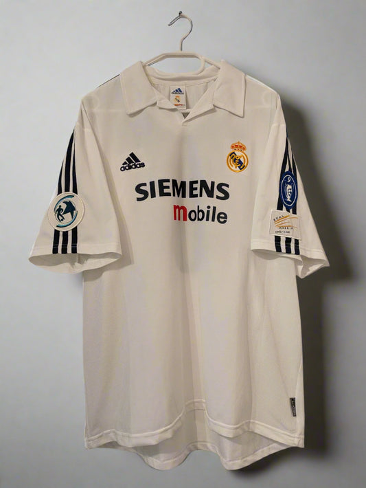 Real Madrid 2002/03 Home UCL Edition Jersey