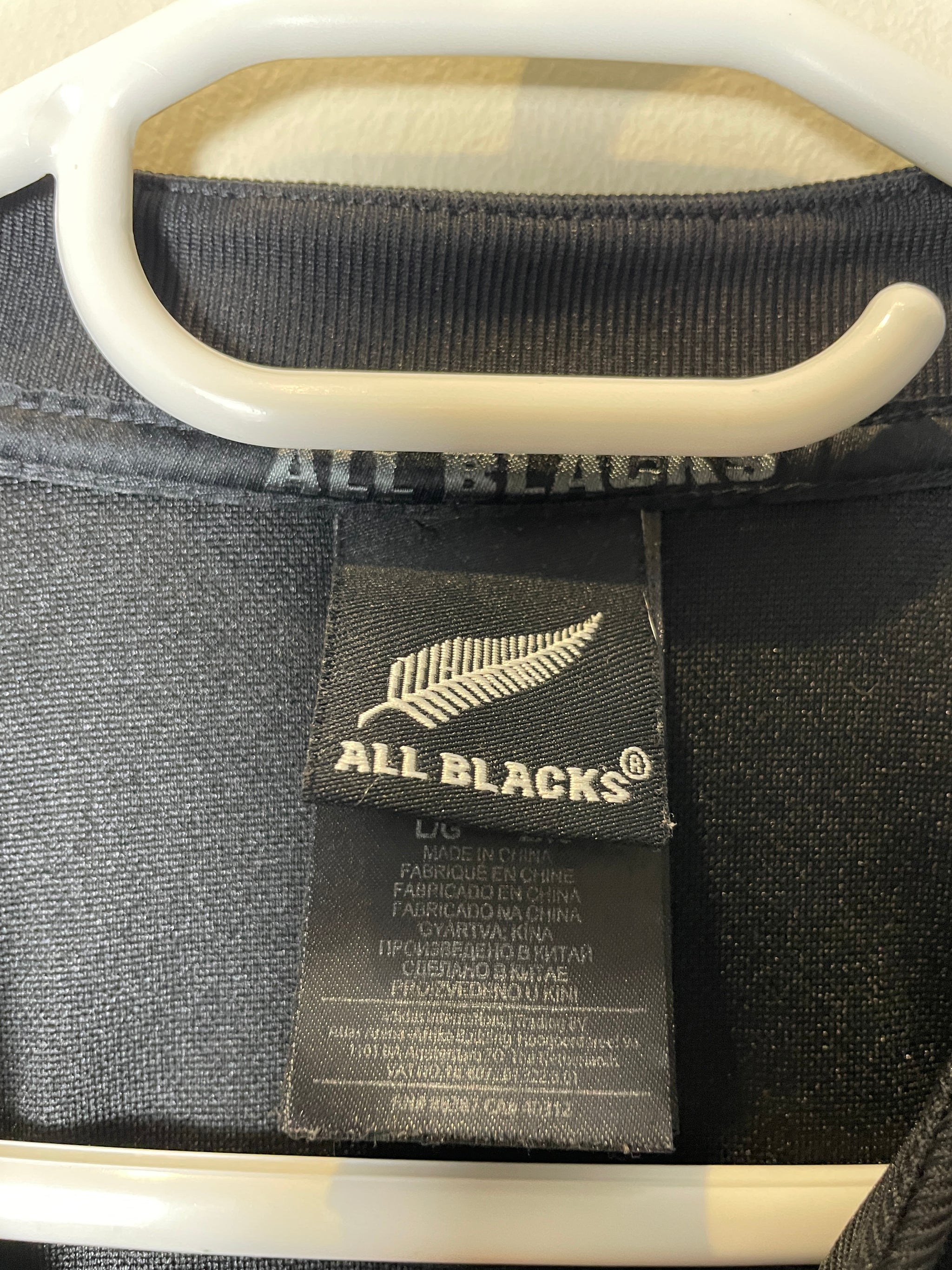 2014/15 All Blacks Home Adidas Retro Rugby Jersey *Original* L 10/10
