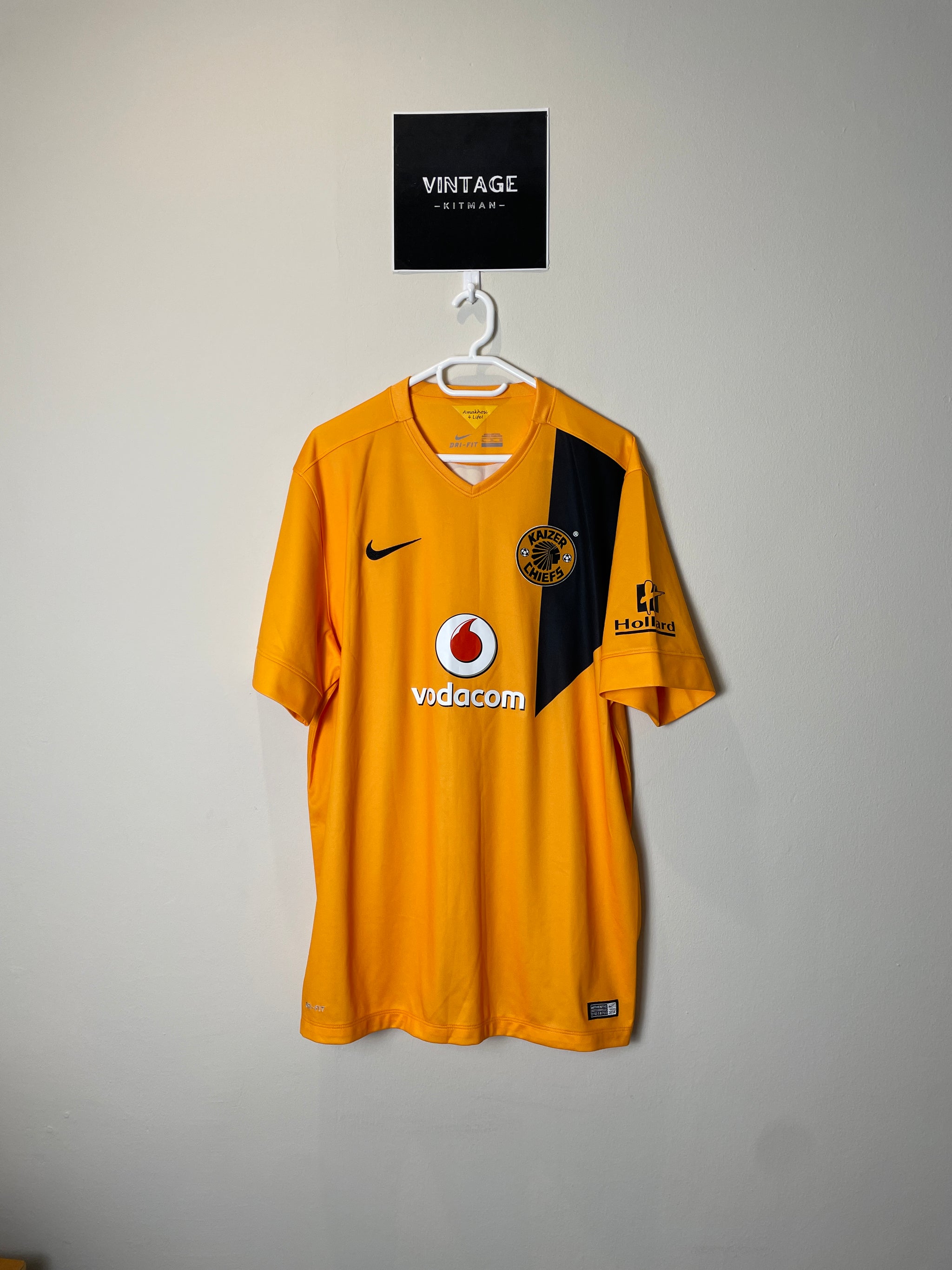 2014/15 Kaizer Chiefs Home Retro Jersey *Original* XL 10/10