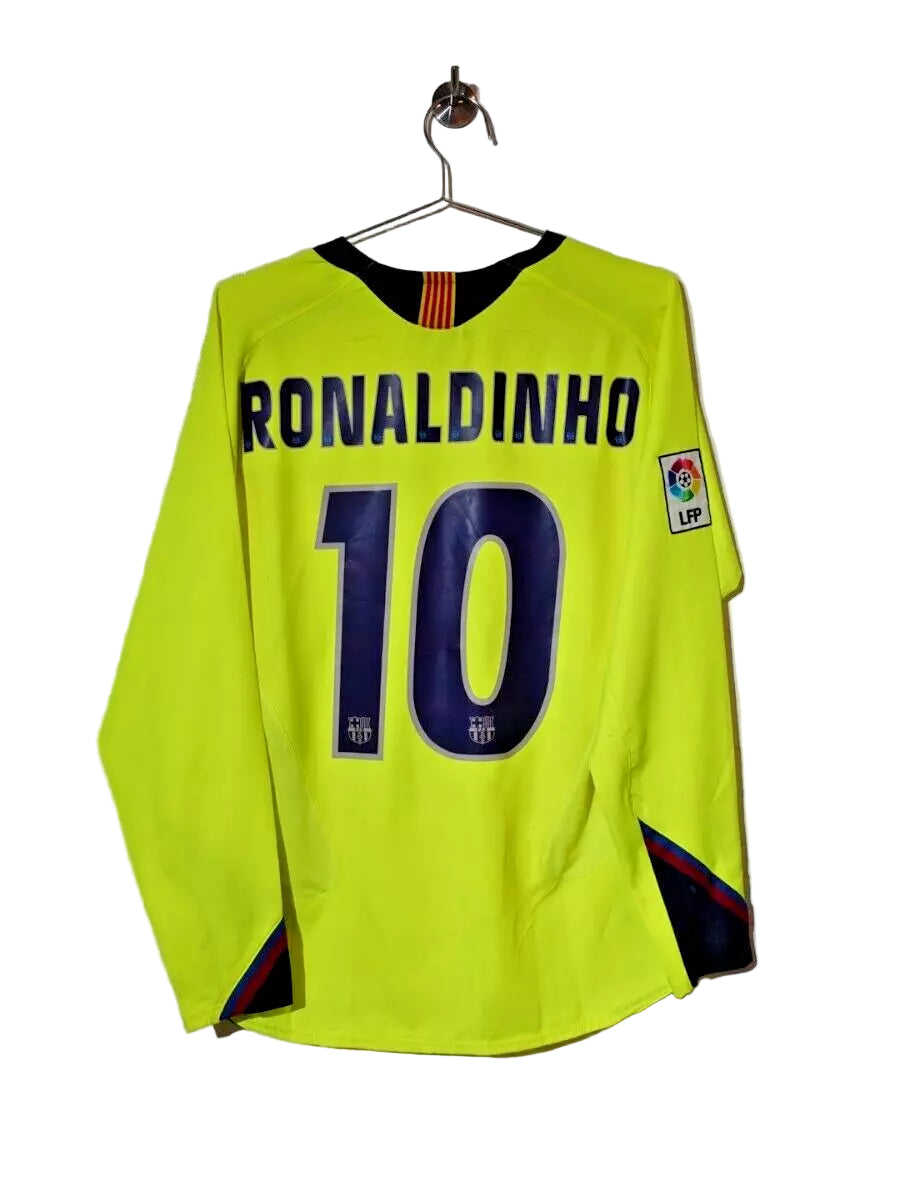 Barcelona 2005/06 Away Long Sleeve Jersey