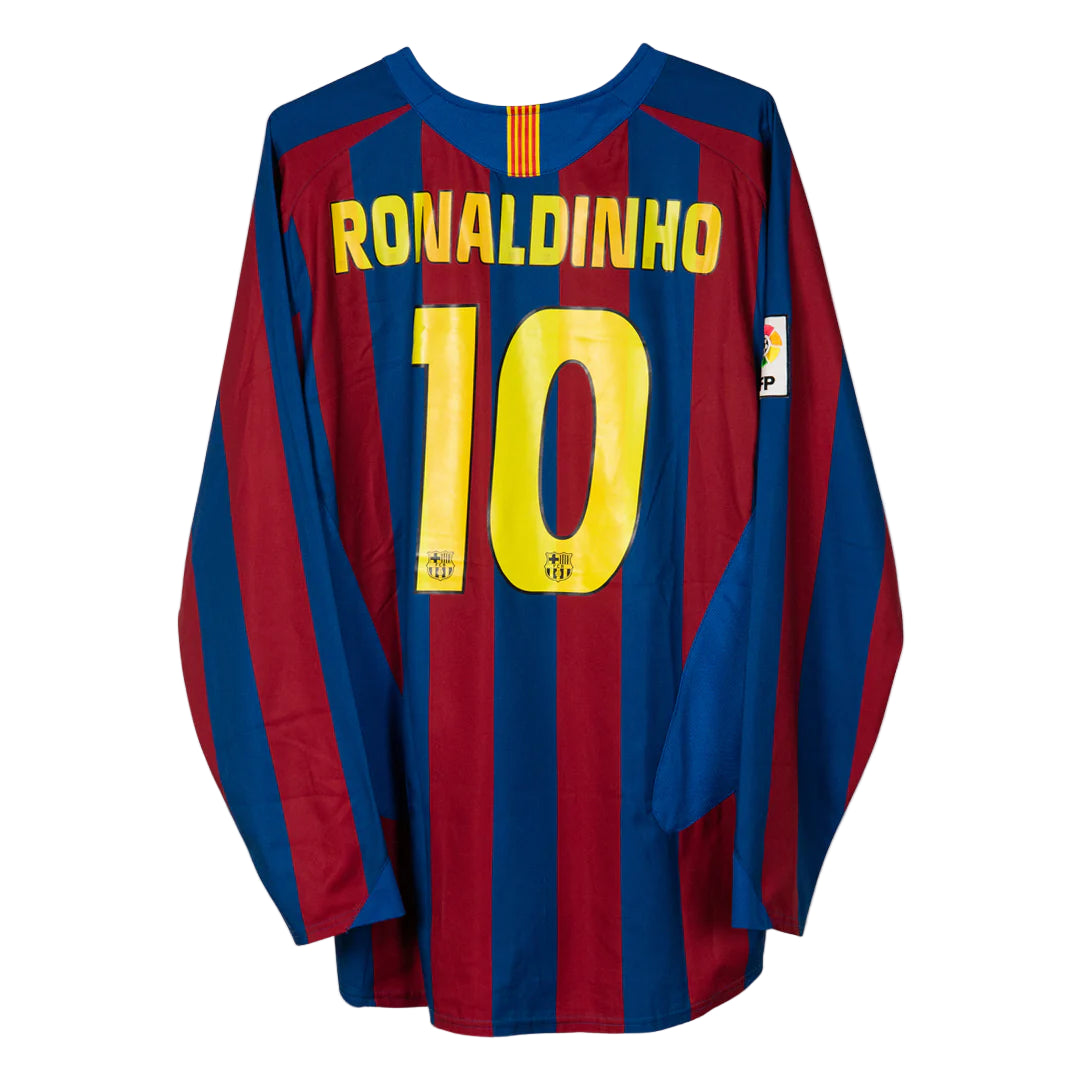 Barcelona 2005/06 Home Long Sleeve Jersey