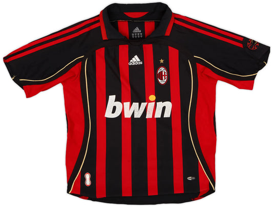 AC Milan Kids 2006/07 Home Jersey