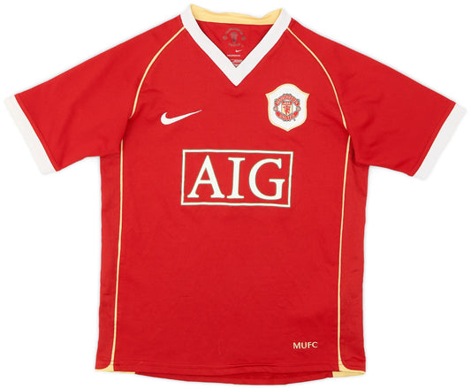 Manchester United Kids 2006/07 Home Jersey