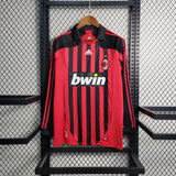 AC Milan 2007/08 Home Long Sleeve Jersey