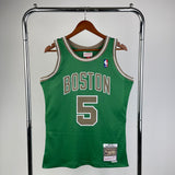 Boston Celtics 2007-08 Kevin Garnett Green & Gold Mitchell & Ness Swingman Jersey