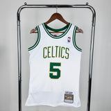 Boston Celtics October 28 2008 Kevin Garnett White Mitchell & Ness Swingman Jersey