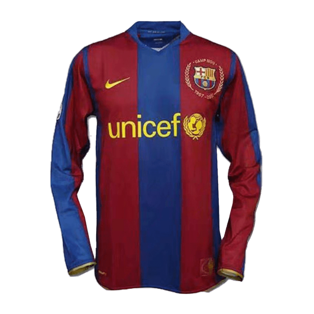 Barcelona 2007/08 Home Long Sleeve