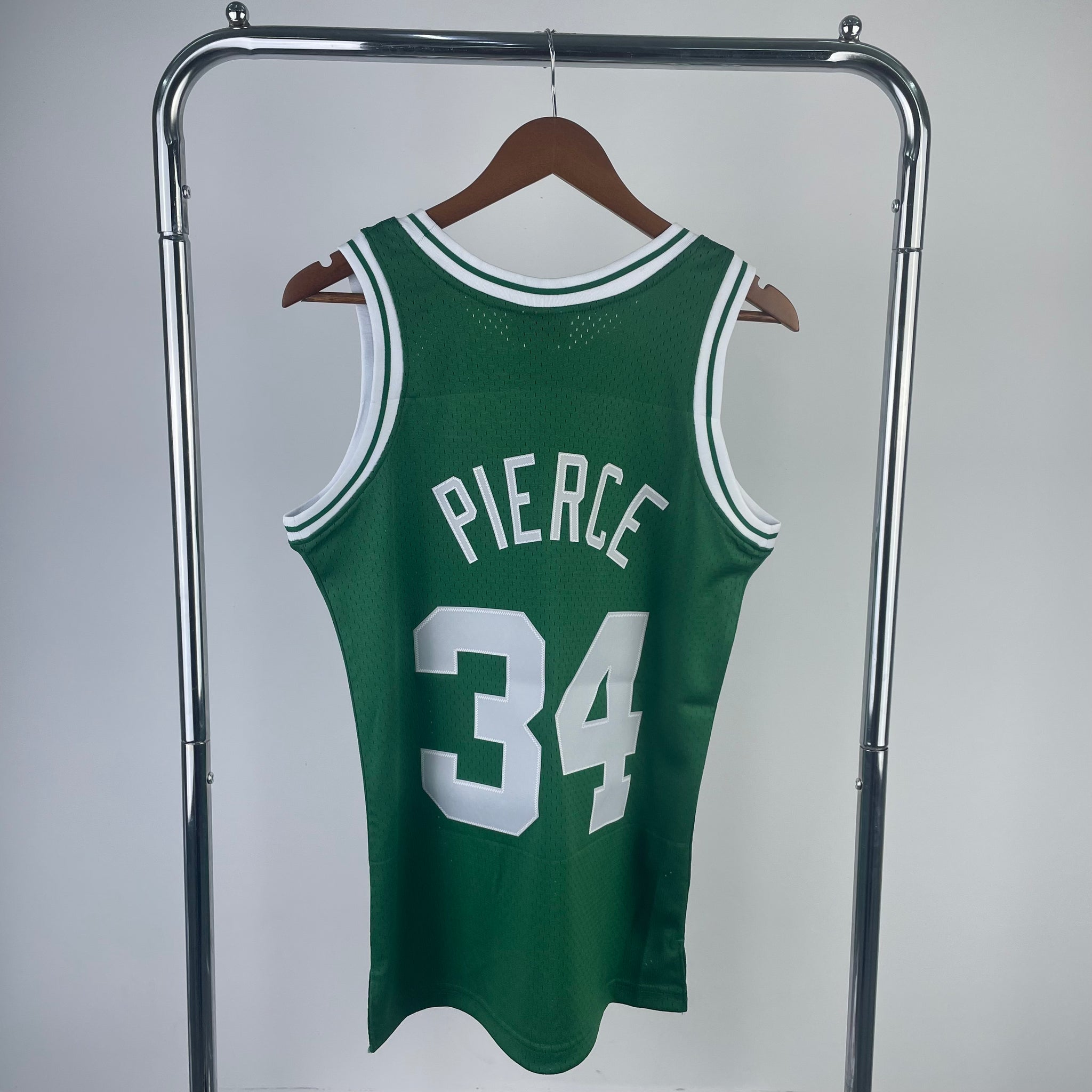 Boston Celtics 2007-08 Paul Pierce Green Mitchell & Ness Swingman Jersey