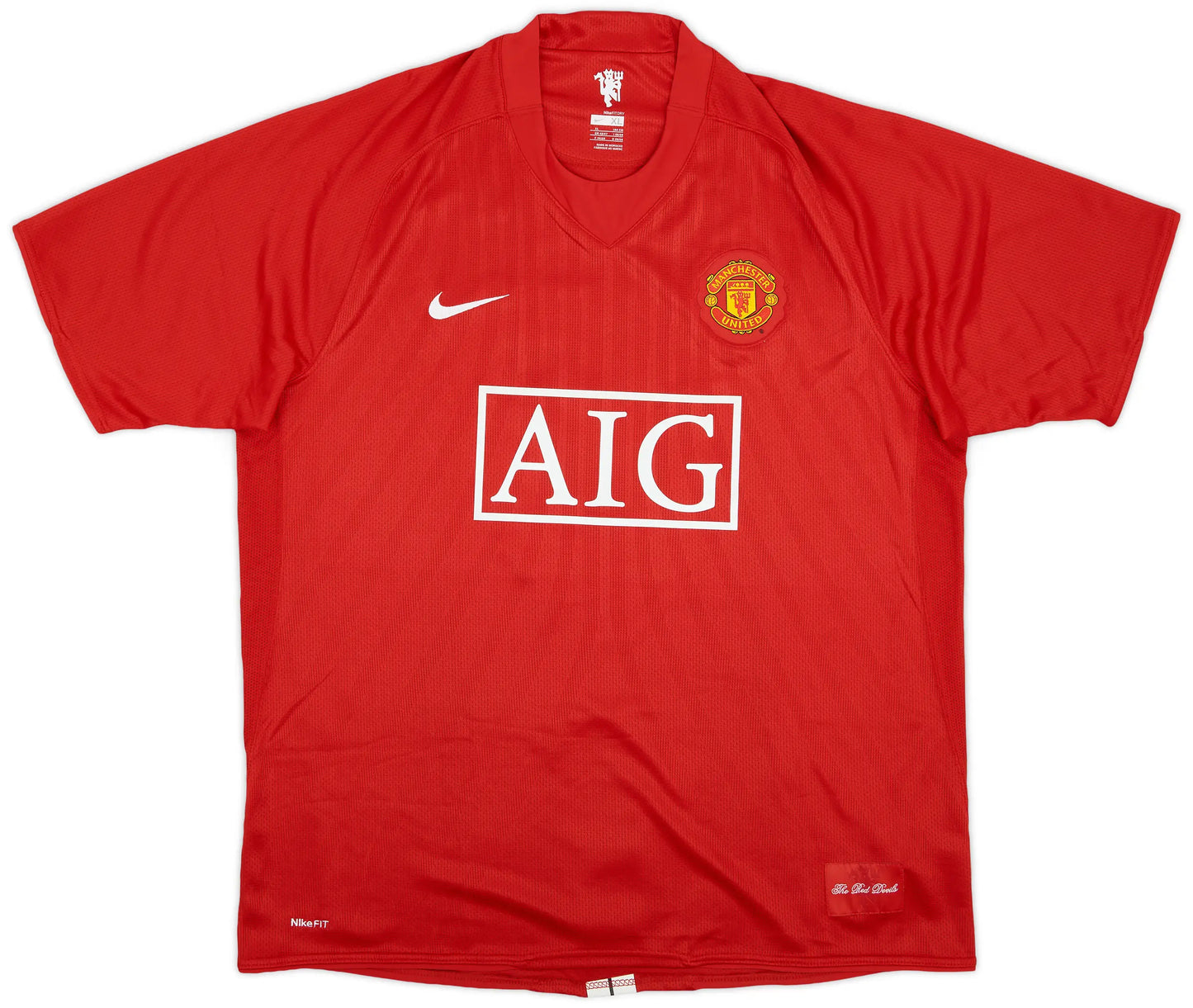 Manchester United 2007/08 Home Jersey