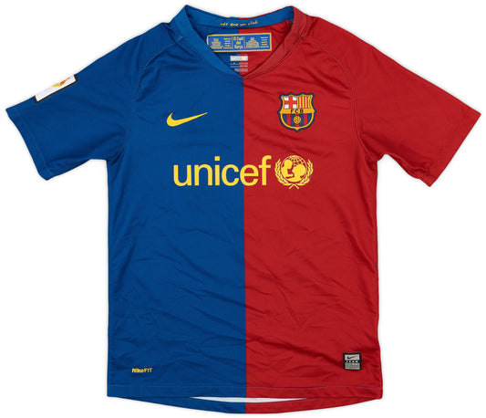 Barcelona Kids 2008/09 Home Jersey