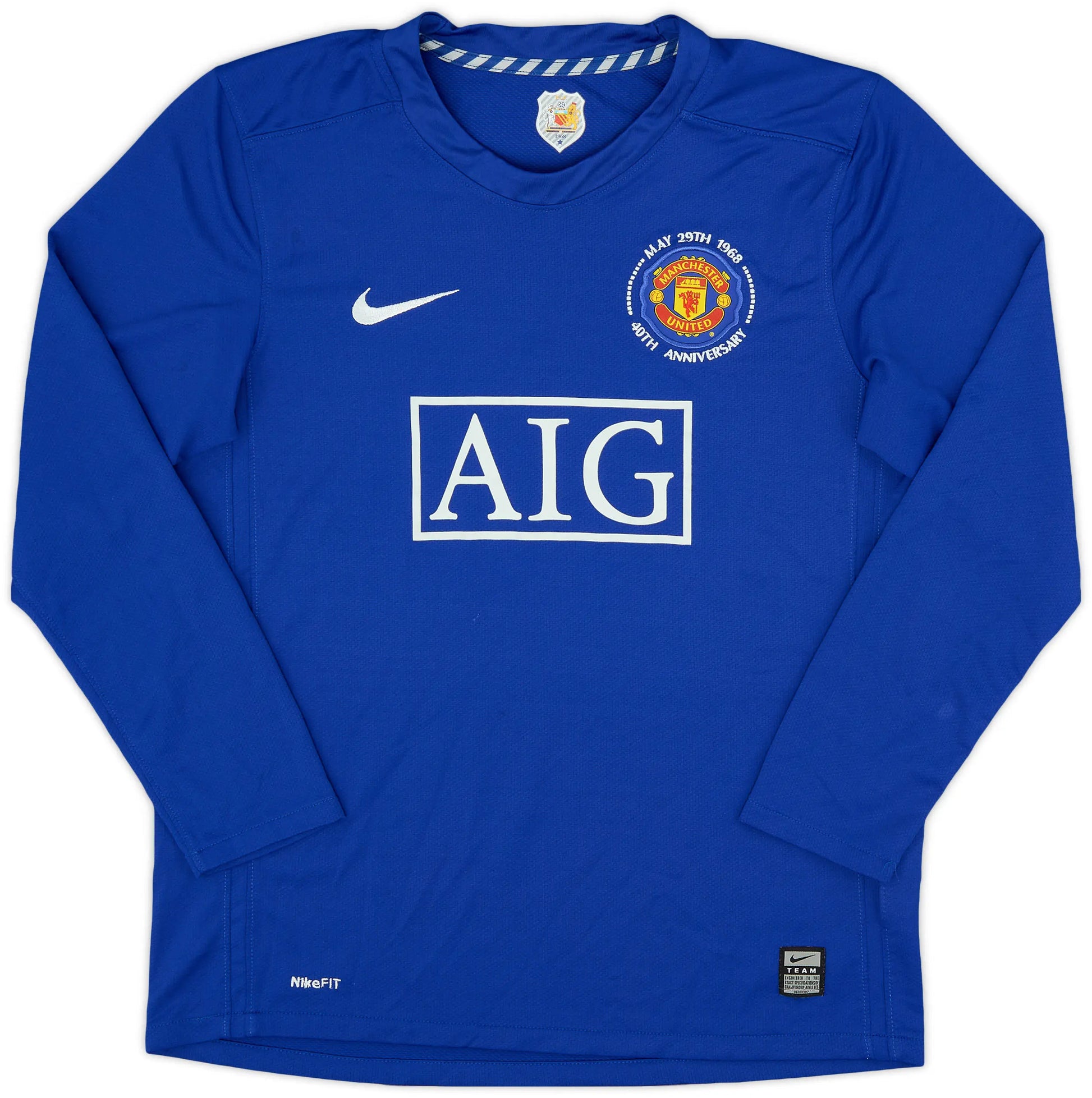 Manchester United 2008/09 Third Long Sleeve Jersey – Vintage Kitman