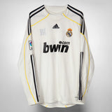 Real Madrid 2009/10 Home Long Sleeve Jersey
