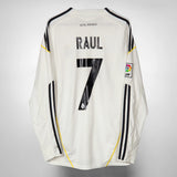 Real Madrid 2009/10 Home Long Sleeve Jersey