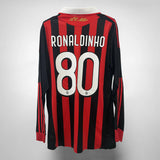 AC Milan 2009/10 Home Long Sleeve Jersey