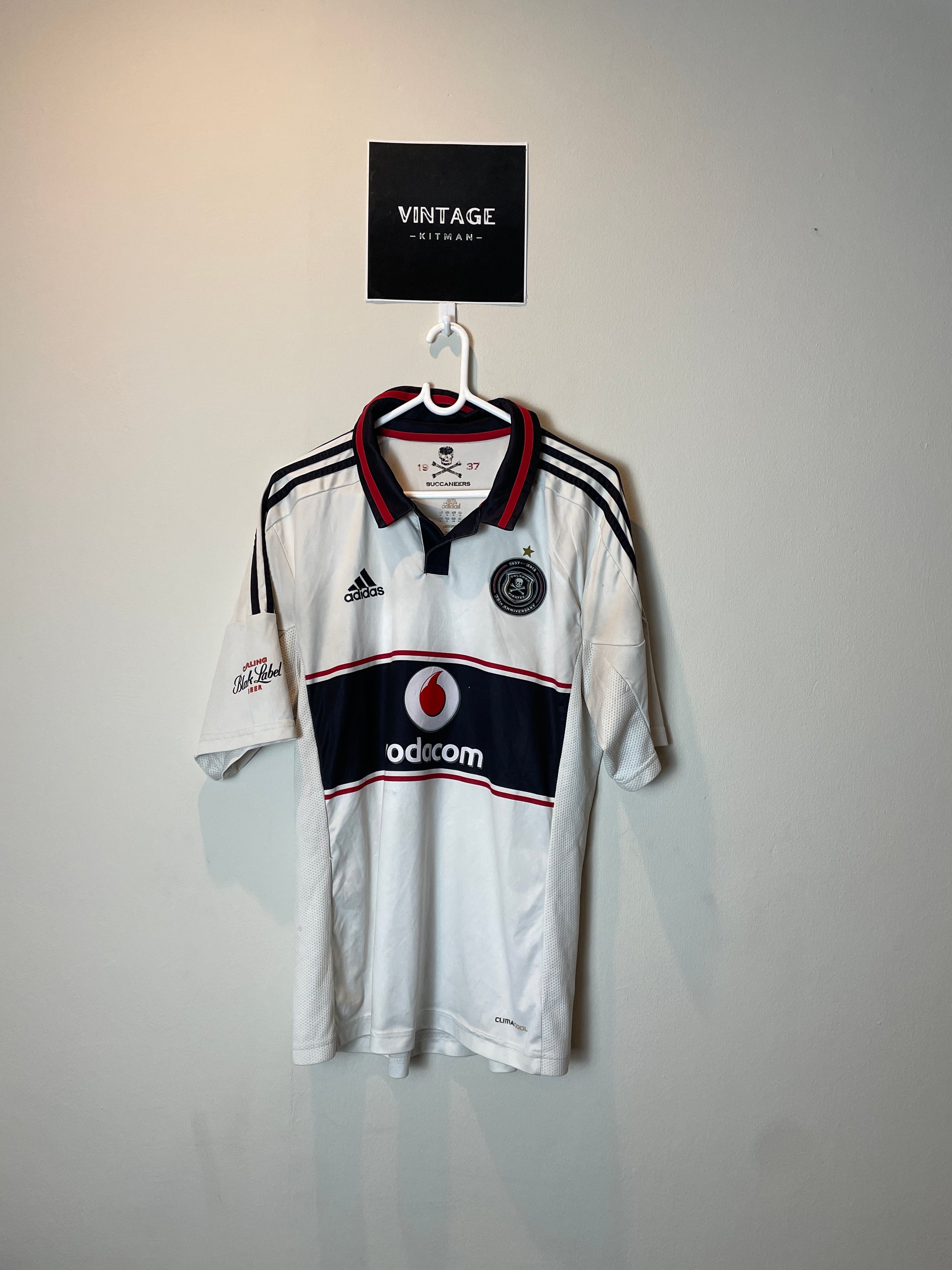 2012/13 Orlando Pirates ‘75th Anniversary’ Retro Jersey *Original* XL 7/10