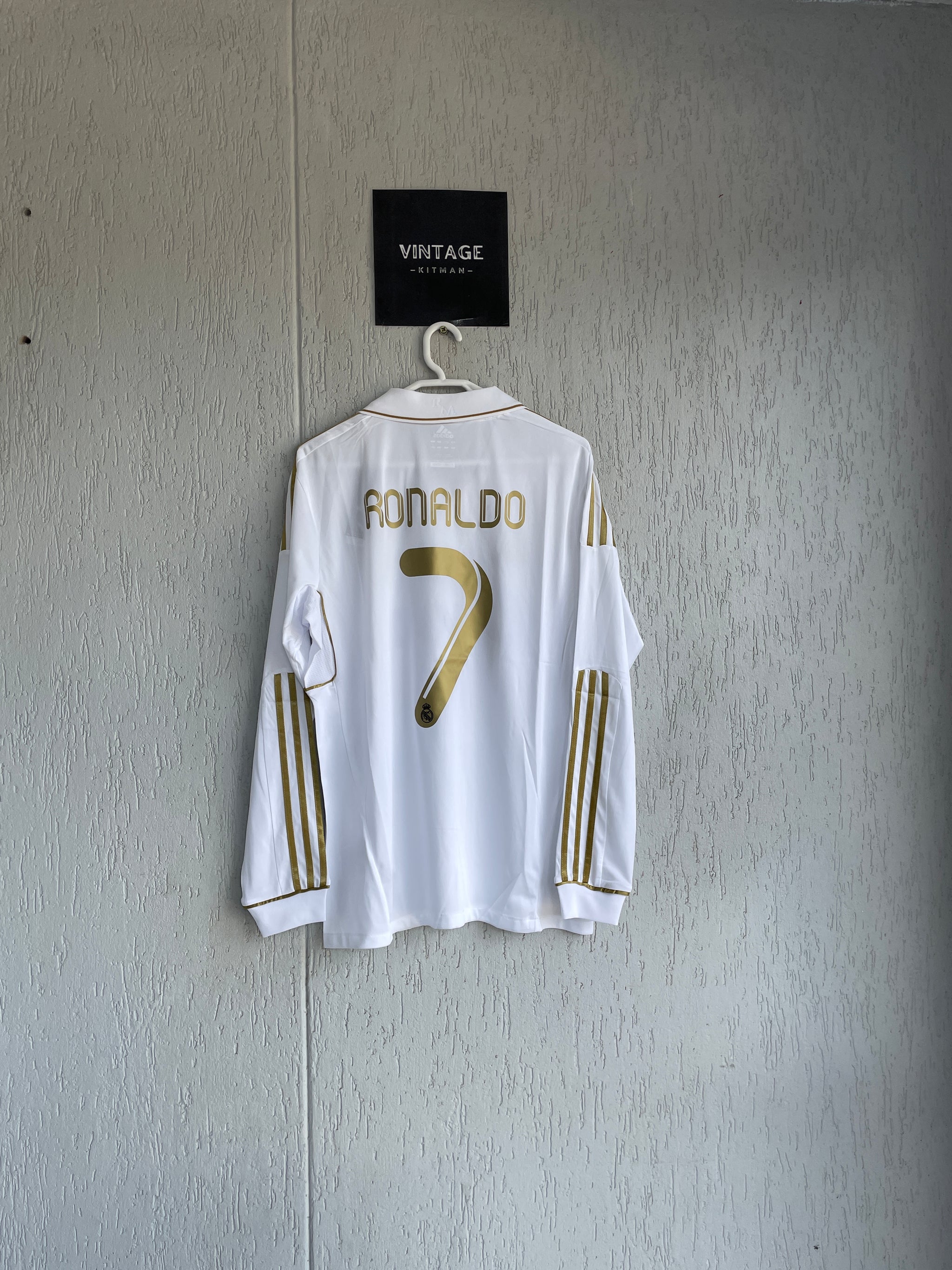 Real Madrid 2011/12 Home Long Sleeve Jersey