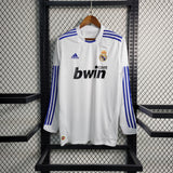 Real Madrid 2010/11 Home Long Sleeve Jersey