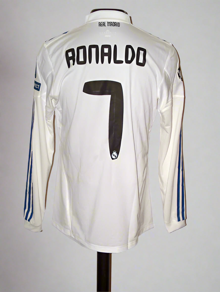Real Madrid 2010/11 Home Long Sleeve Jersey