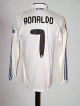 Real Madrid 2010/11 Home Long Sleeve Jersey