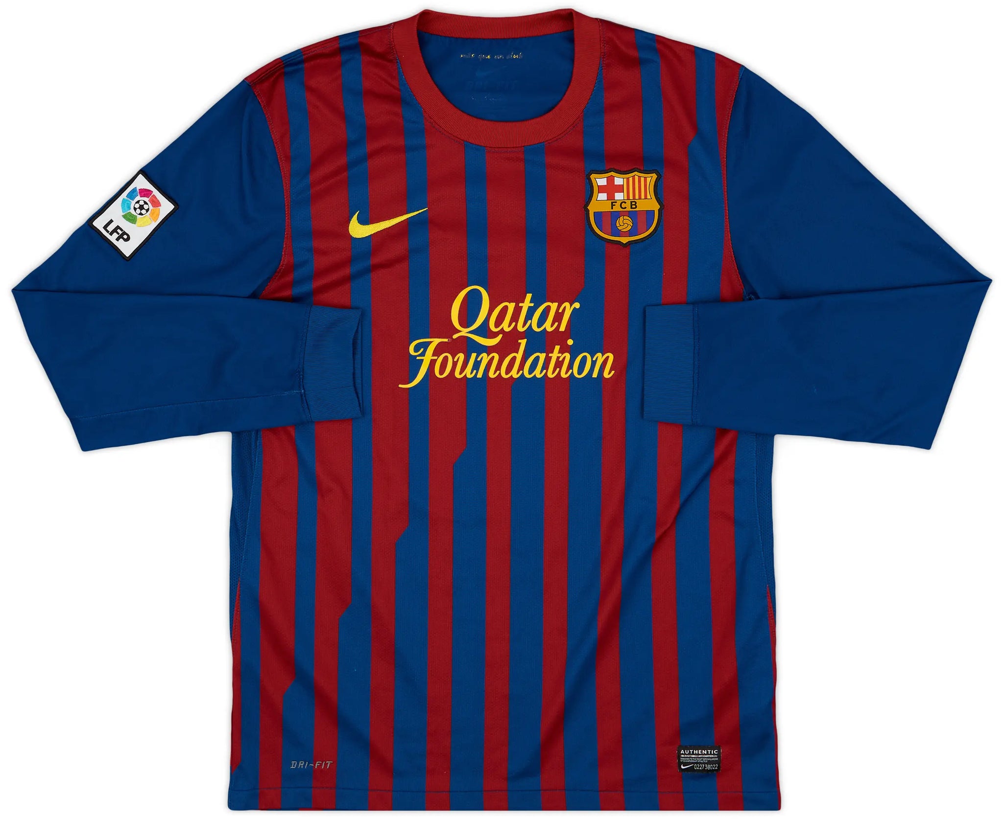 Barcelona 2011/12 Home Long Sleeve Jersey