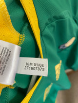 2009 Bafana Bafana Alternate Quarter Sleeve Retro Jersey *Rare Original* Small & Large 8/10