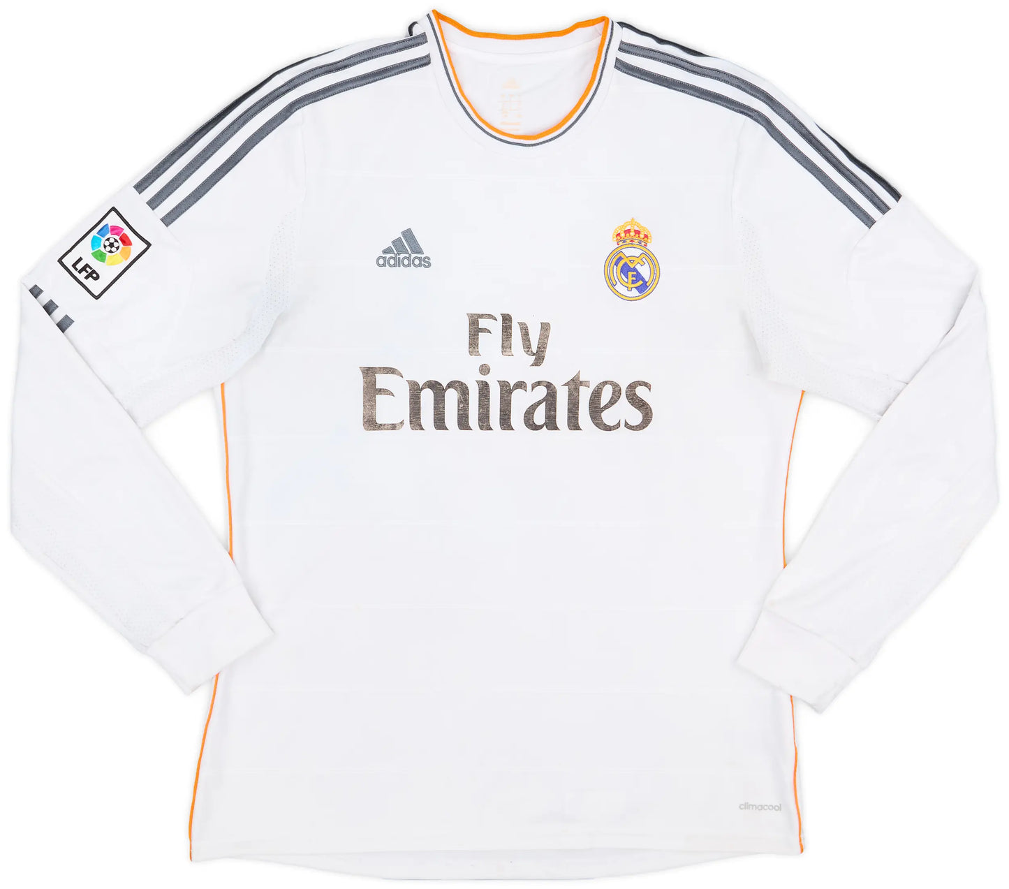 Real Madrid 2013/14 Home Long Sleeve Jersey