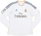 Real Madrid 2013/14 Home Long Sleeve Jersey