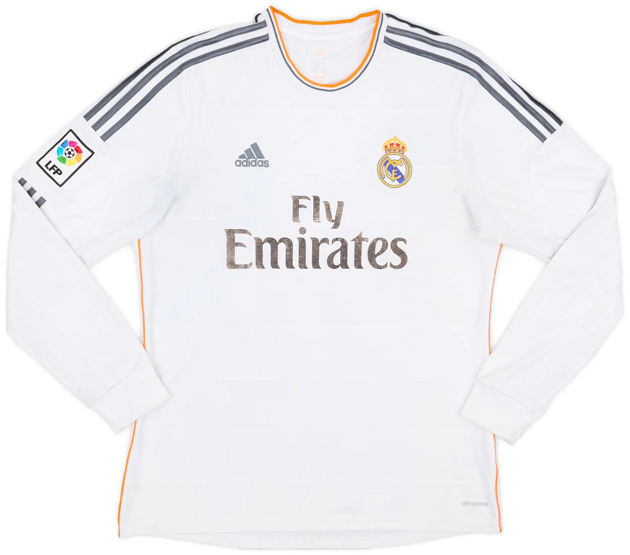 Real Madrid 2013/14 Home Long Sleeve Jersey